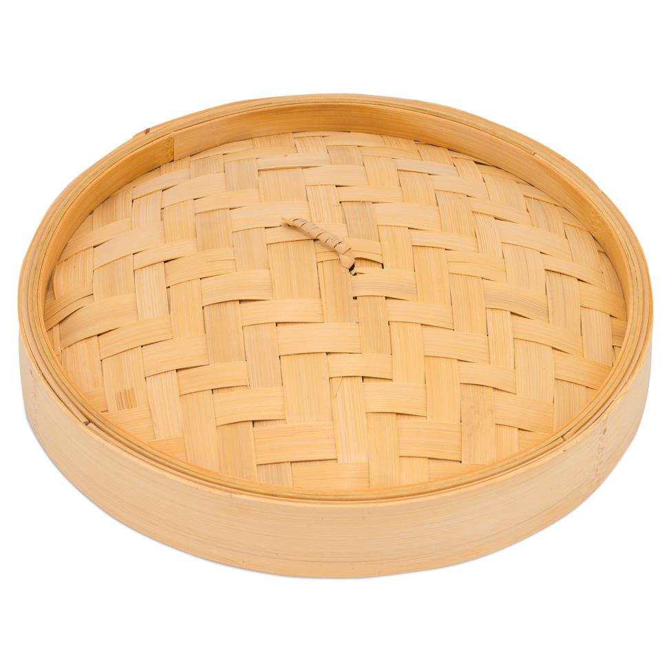 10 inch bamboo steamer cover, imported from the UK