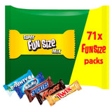 Mars Twix Bounty Snickers Milky Way Funsize Chocolate  Bars Party Bag   1.425kg GOODS M&S   