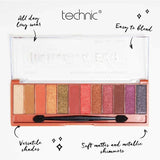 Technic MEGA 12 eyeshadow palette Marrakech Edit (British brand)