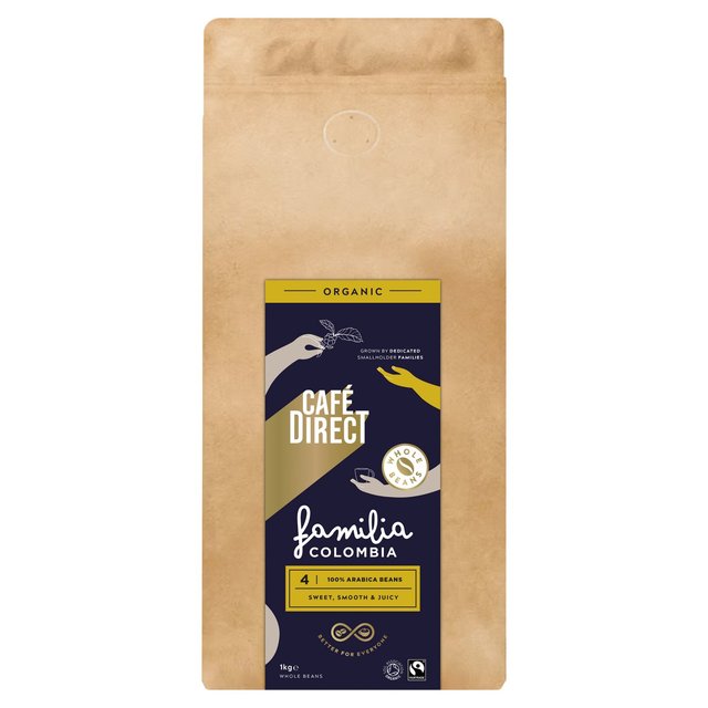 Cafedirect Organic Roaster's Choice Coffee Beans   1kg GOODS M&S   