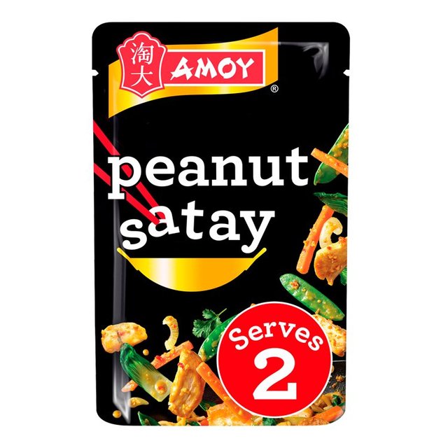 Amoy Roasted Peanut Satay Stir Fry Sauce   120g