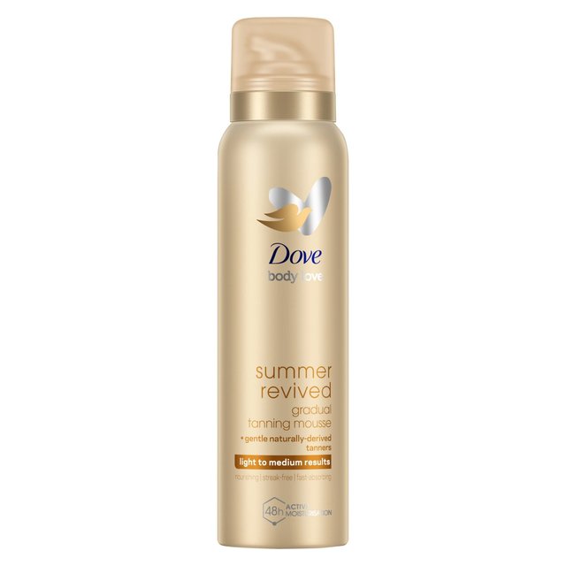 Dove DermaSpa Summer Revived Fair to Medium Gradual Self-Tan Body Mousse   150ml GOODS M&S   