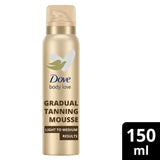 Dove DermaSpa Summer Revived Fair to Medium Gradual Self-Tan Body Mousse   150ml GOODS M&S   