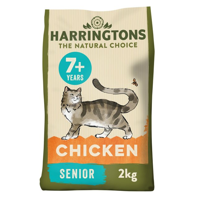 Harringtons Complete Senior Chicken Cat Food   2kg GOODS M&S   