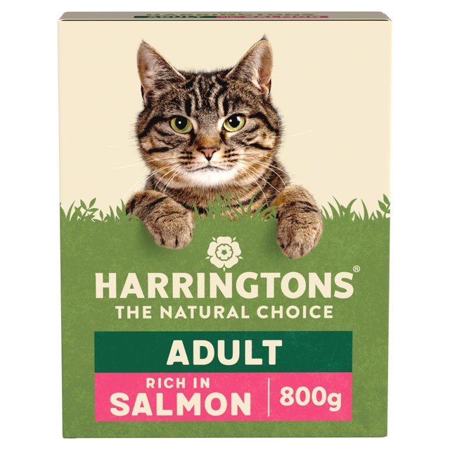 Harringtons Complete Adult Salmon Cat Food   800g GOODS M&S   