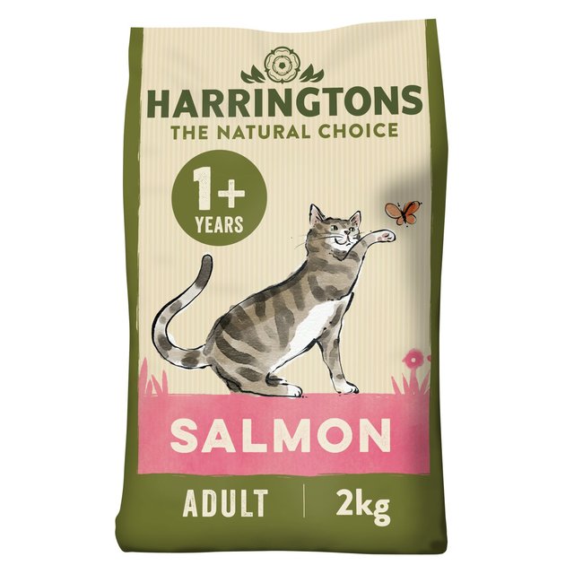 Harringtons Complete Adult Salmon Cat Food   2kg GOODS M&S   