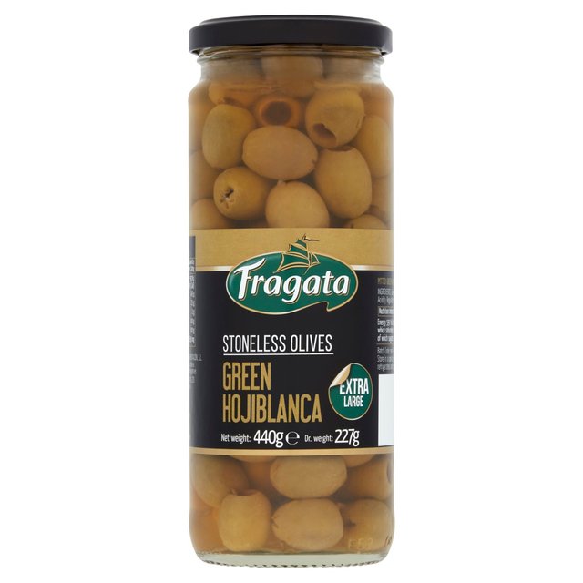 Fragata Pitted Green Olives   440g GOODS M&S   