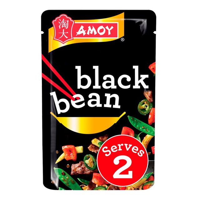 Amoy Aromatic Black Bean Stir Fry Sauce   120g GOODS M&S   