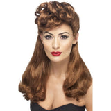 Smiffys 40s vintage wig auburn - British product