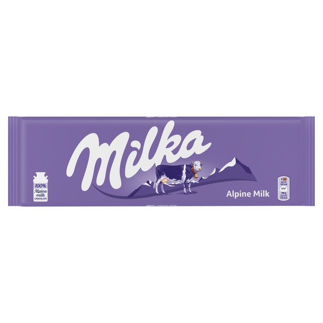 Milka Max Alpine Milk Chocolate Bar   270g GOODS M&S   