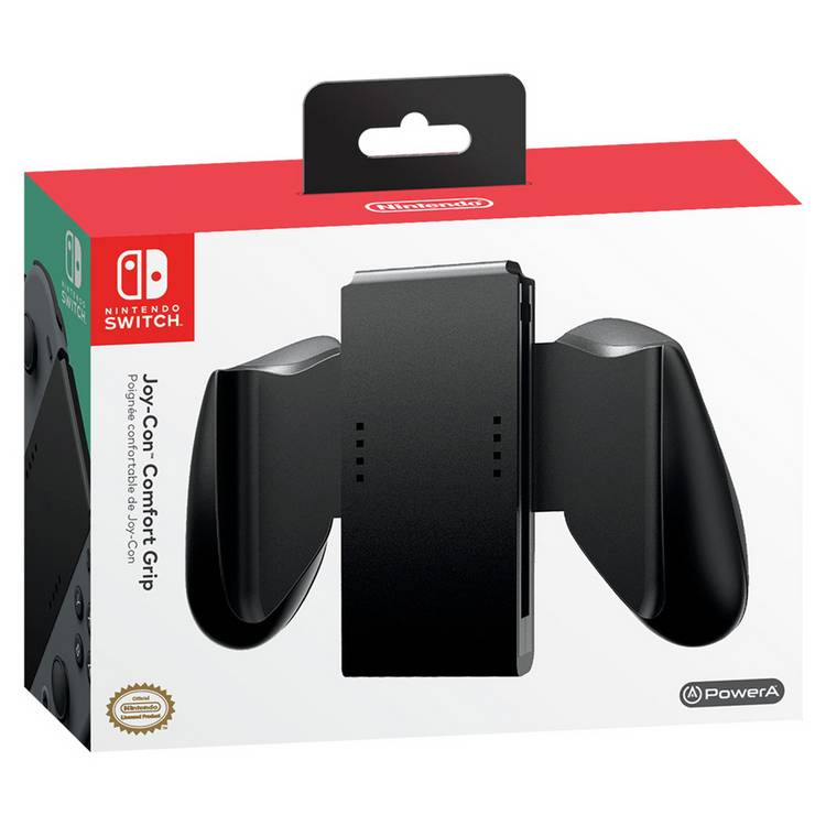 PowerA Joy-Con Comfort Grip Black (British brand)