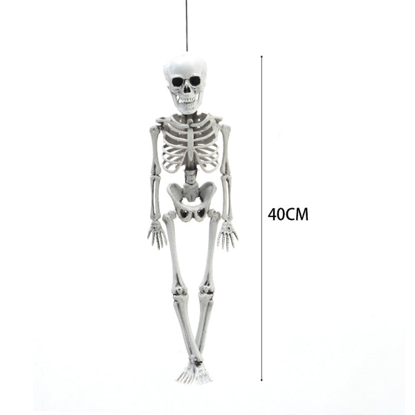 Livingandhome posable hanging skeleton 40cm, UK version