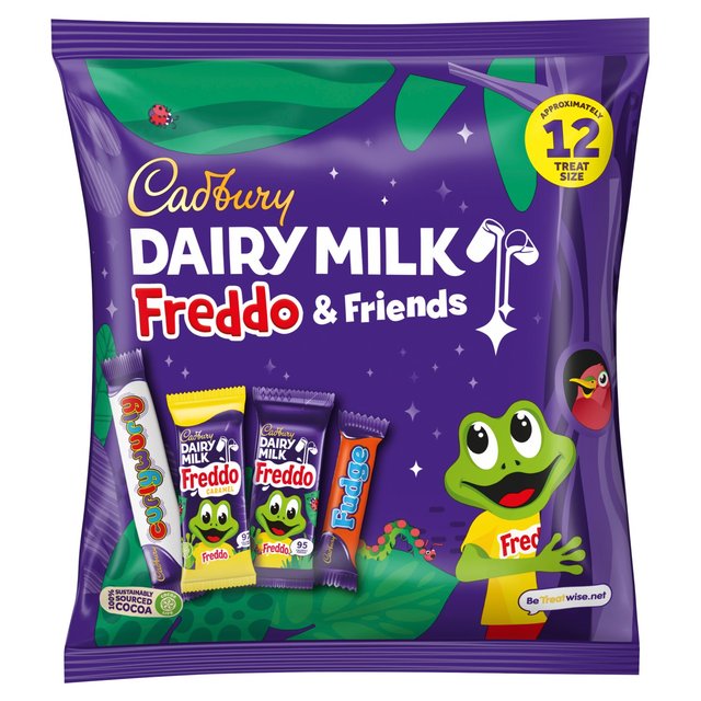 Cadbury Dairy Milk Freddo & Friends Chocolate Pouch   191g GOODS M&S   