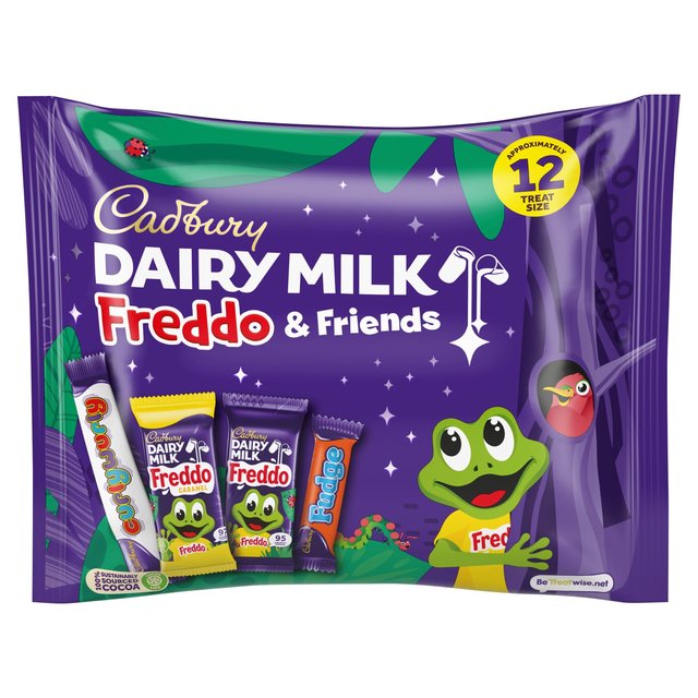 Cadbury Dairy Milk Freddo & Friends Chocolate Pouch   191g GOODS M&S   