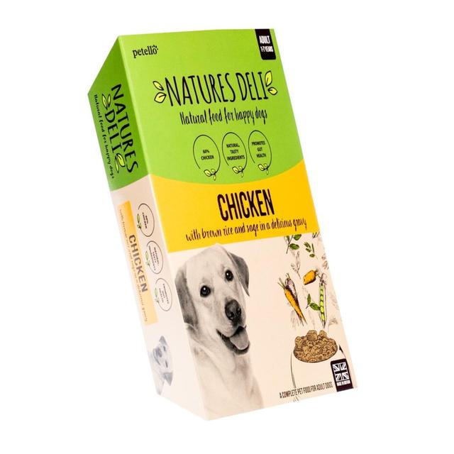 Natures Deli Chicken Wet Dog Food   400g