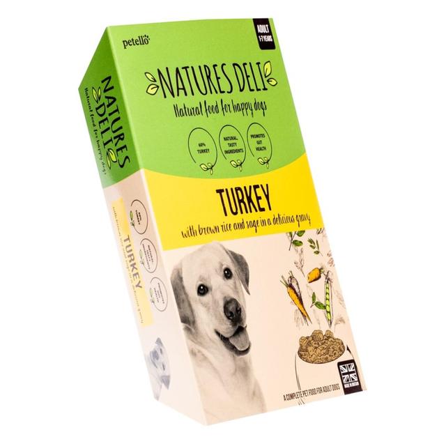 Natures Deli Turkey Wet Dog Food   400g