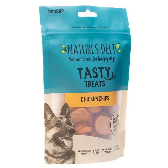 Natures Deli Chicken Chips Dog Treats   100g GOODS M&S   