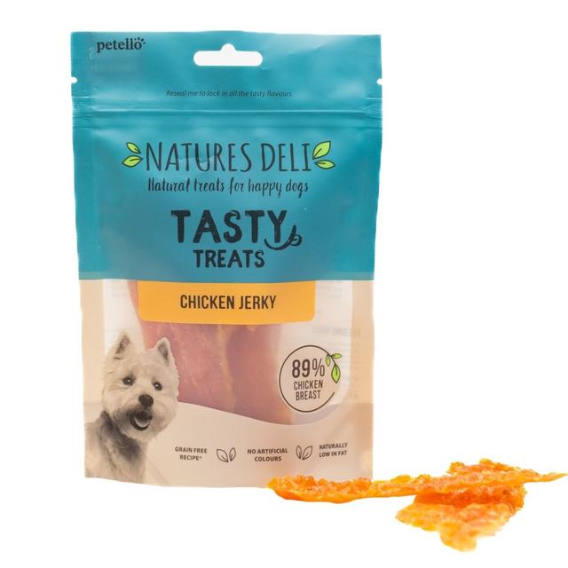 Natures Deli Chicken Jerky Dog Treats   100g GOODS M&S   