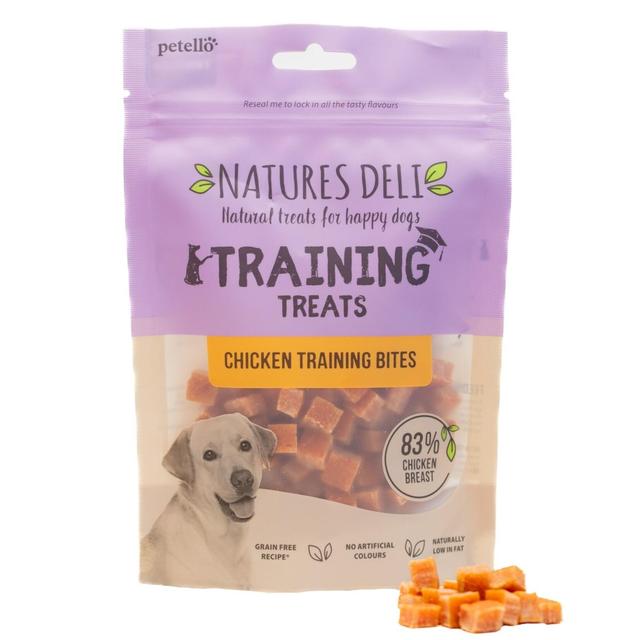 Natures Deli Chicken Training Bites Dog Treats   100g GOODS M&S   