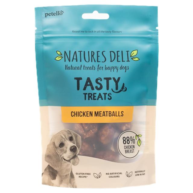 Natures Deli Chicken and Rice Meatball Dog Treats   100g GOODS M&S   