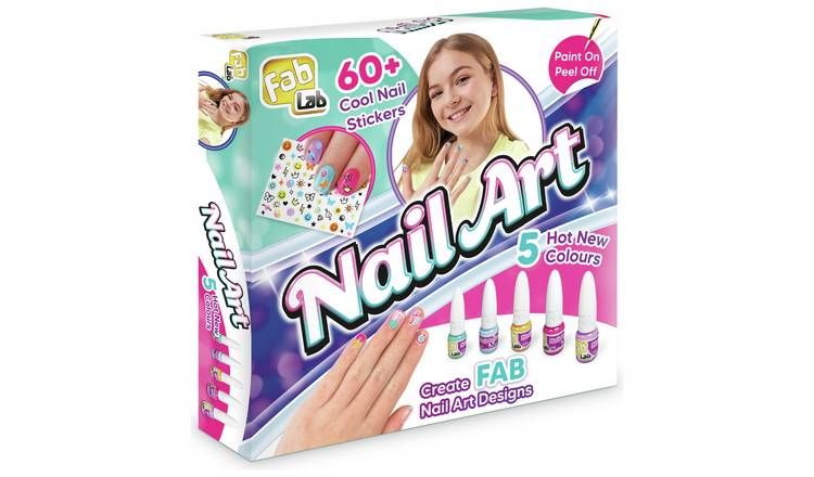 FabLab Nail Art Kids Nail Polish Painting Set