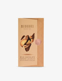 Milk chocolate bar with biscuit pieces 100g