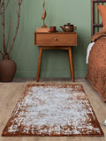Asiatic Rugs Orange Kuza Border Rug, imported from the UK