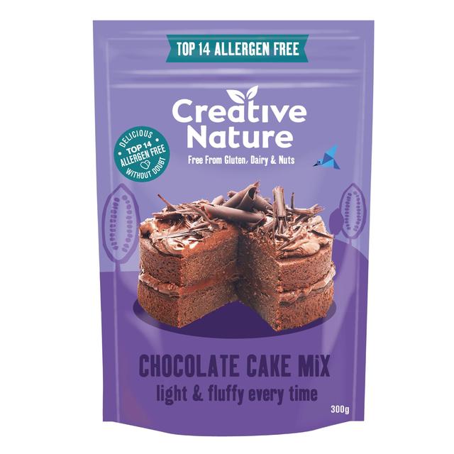 Creative Nature Cacao Rich Chocolate Cake Baking Mix   300g GOODS M&S   