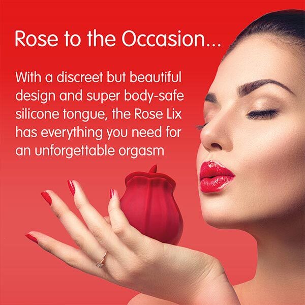 Skins Rose Lix vibrator sex toy - British product
