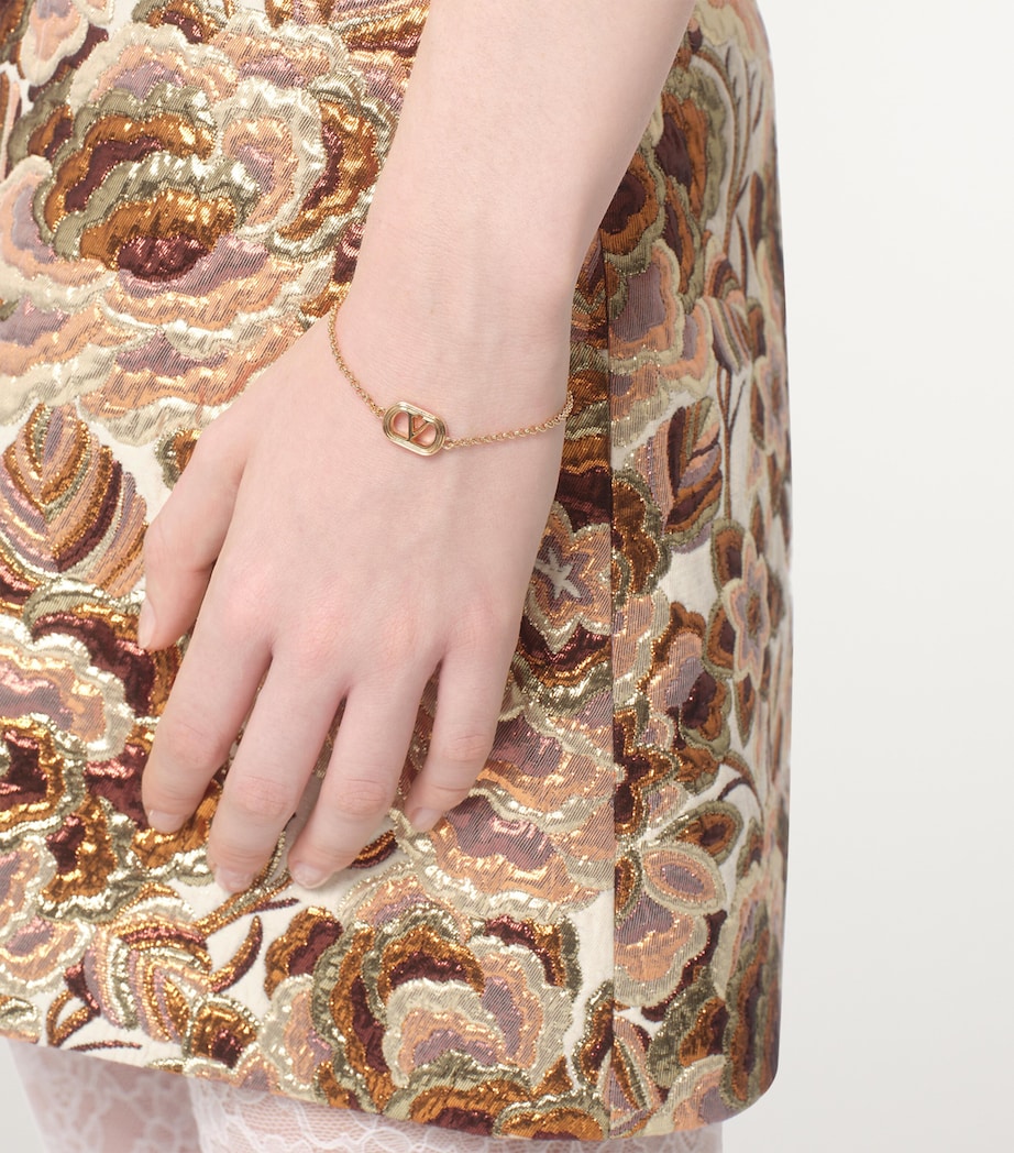 Valentino Garavani Ovalette VLogo bracelet, imported from the UK