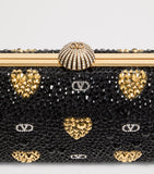 Valentino Garavani embellished minaudiere clutch bag - British product