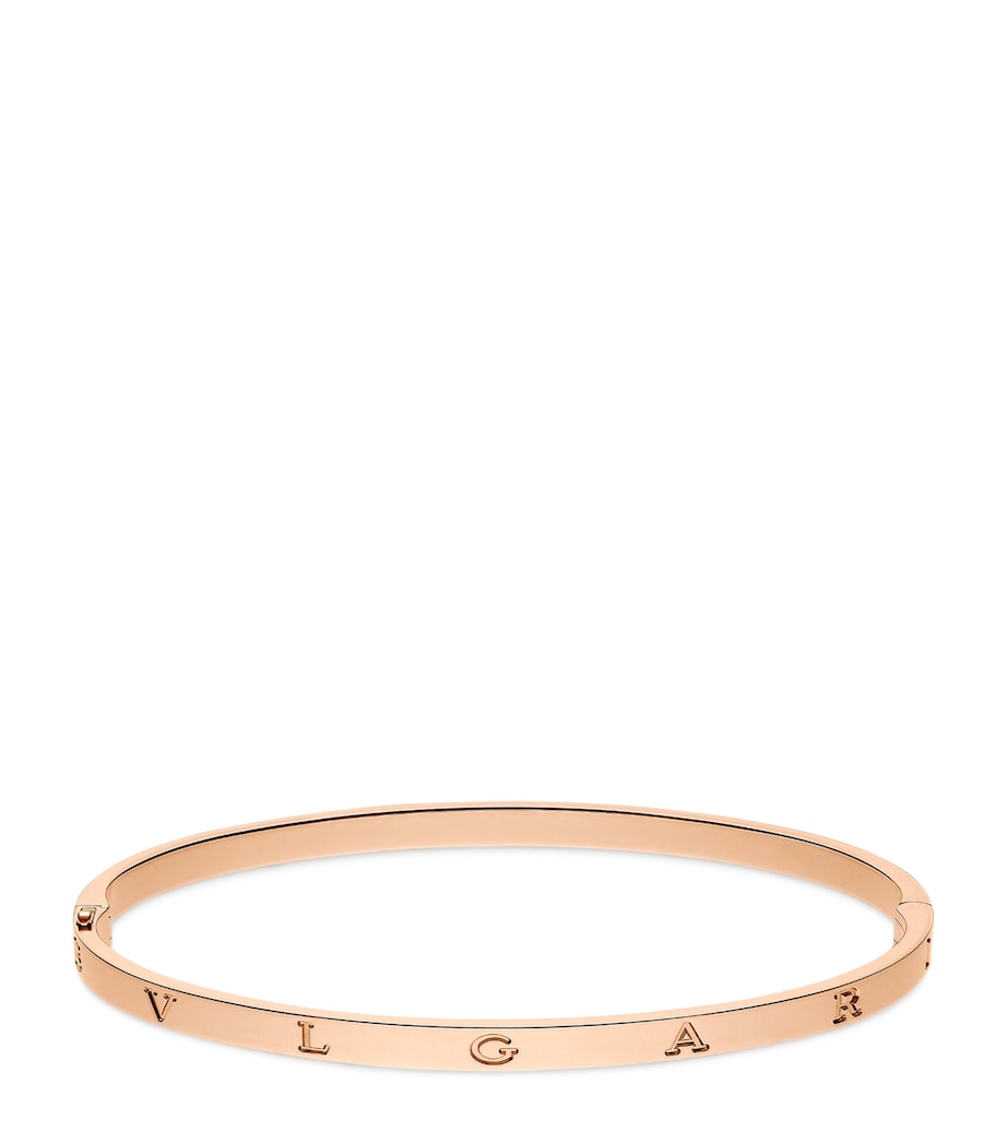 Bvlgari B.zero1 rose gold bangle - British product