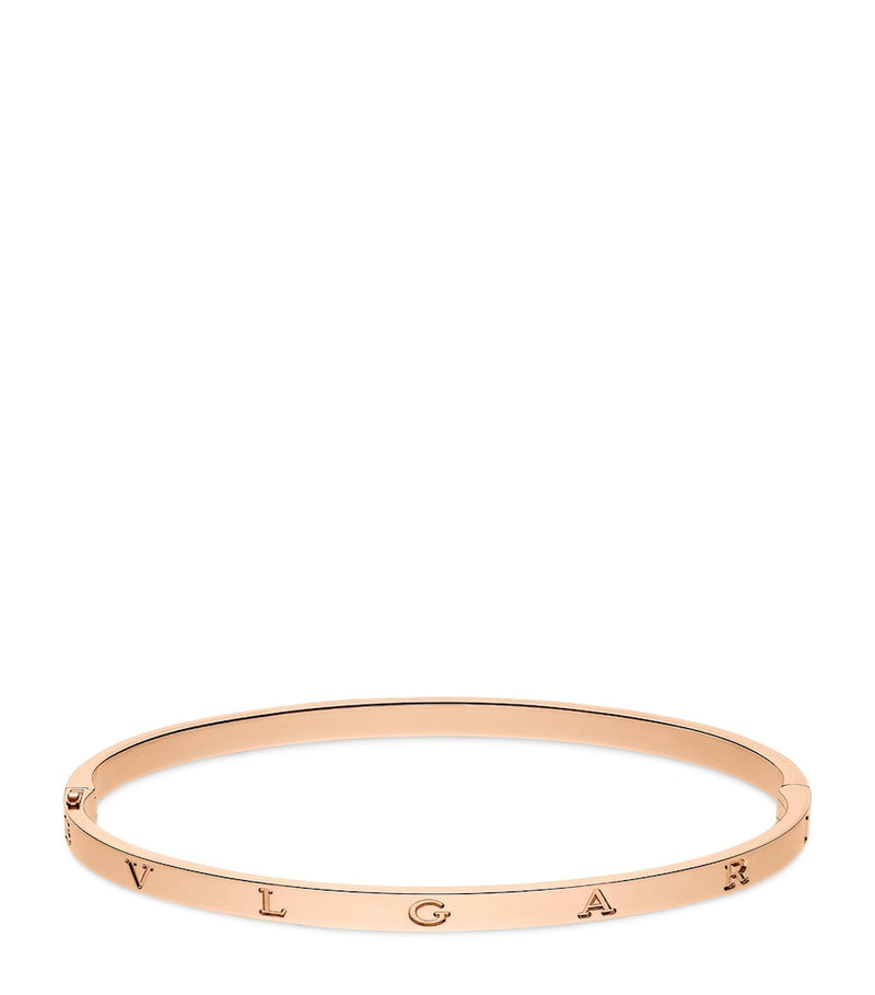 Bvlgari B.zero1 rose gold bangle - British product