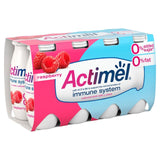 Actimel Raspberry 0% Added Sugar Fat Free Yoghurt Drink   8 x 100g GOODS M&S   