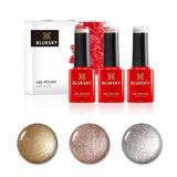 Bluesky Mini Trio Set Metallic Gel Polishes 5ml - British product