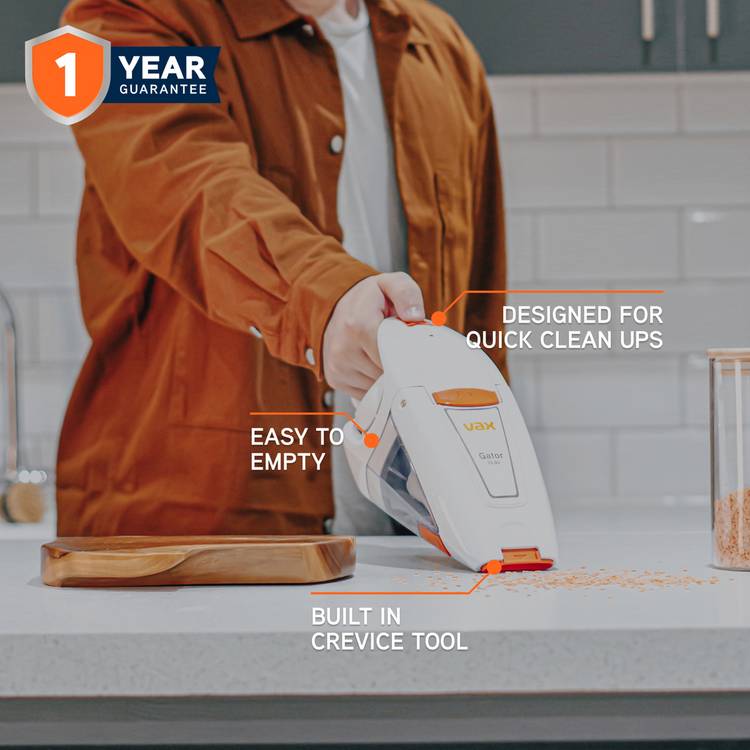 Vax Gator cordless handheld vacuum cleaner, imported from the UK
