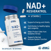 Applied Nutrition NAD+ trans-resveratrol supplement 60 capsules (British brand)