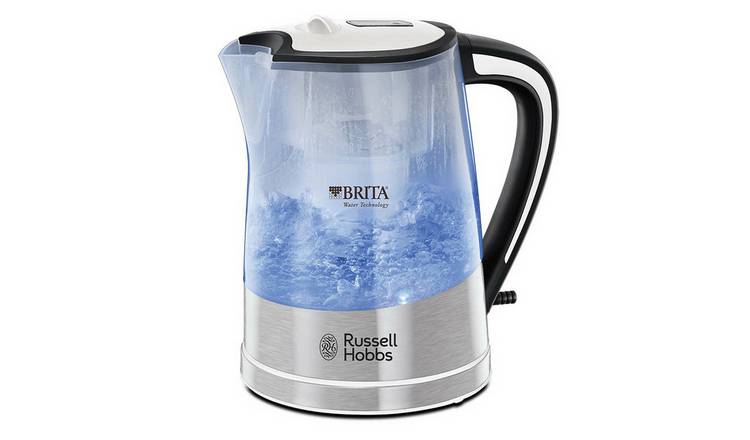 Russell Hobbs Brita Purity Filter Clear Plastic Kettle 22851