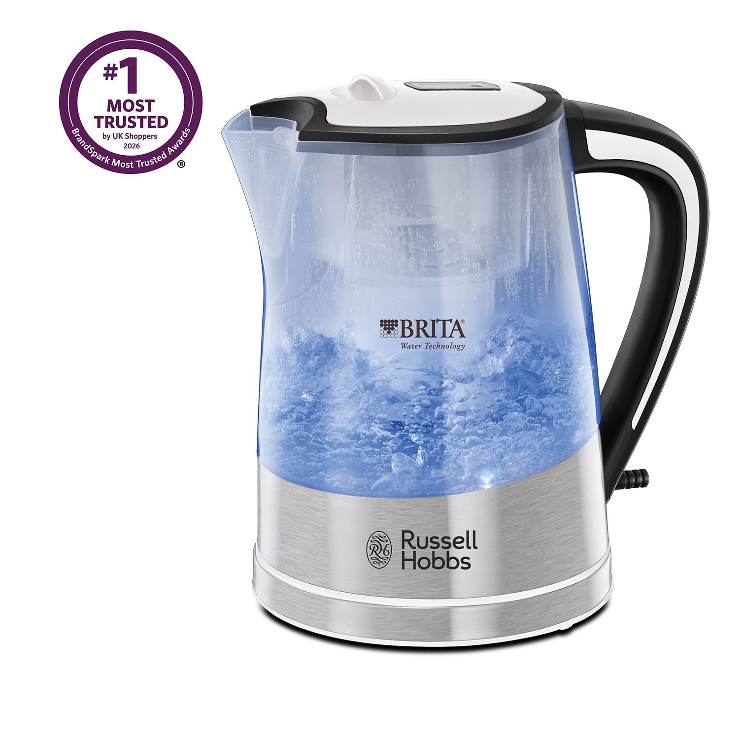 Russell Hobbs Brita Purity Filter Kettle 1 litre, imported from the UK