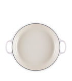 Le Creuset cast iron petal shallow casserole dish 26cm, imported from the UK