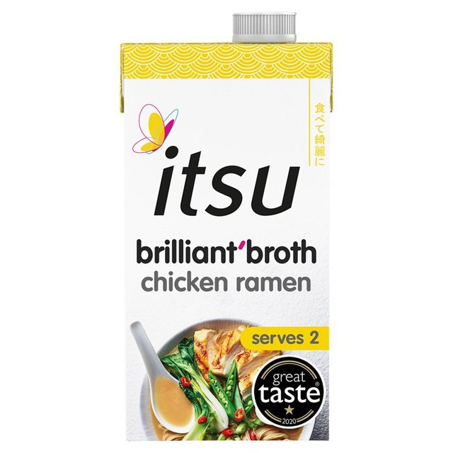 itsu Chicken Ramen Brilliant Broth for 2   500ml