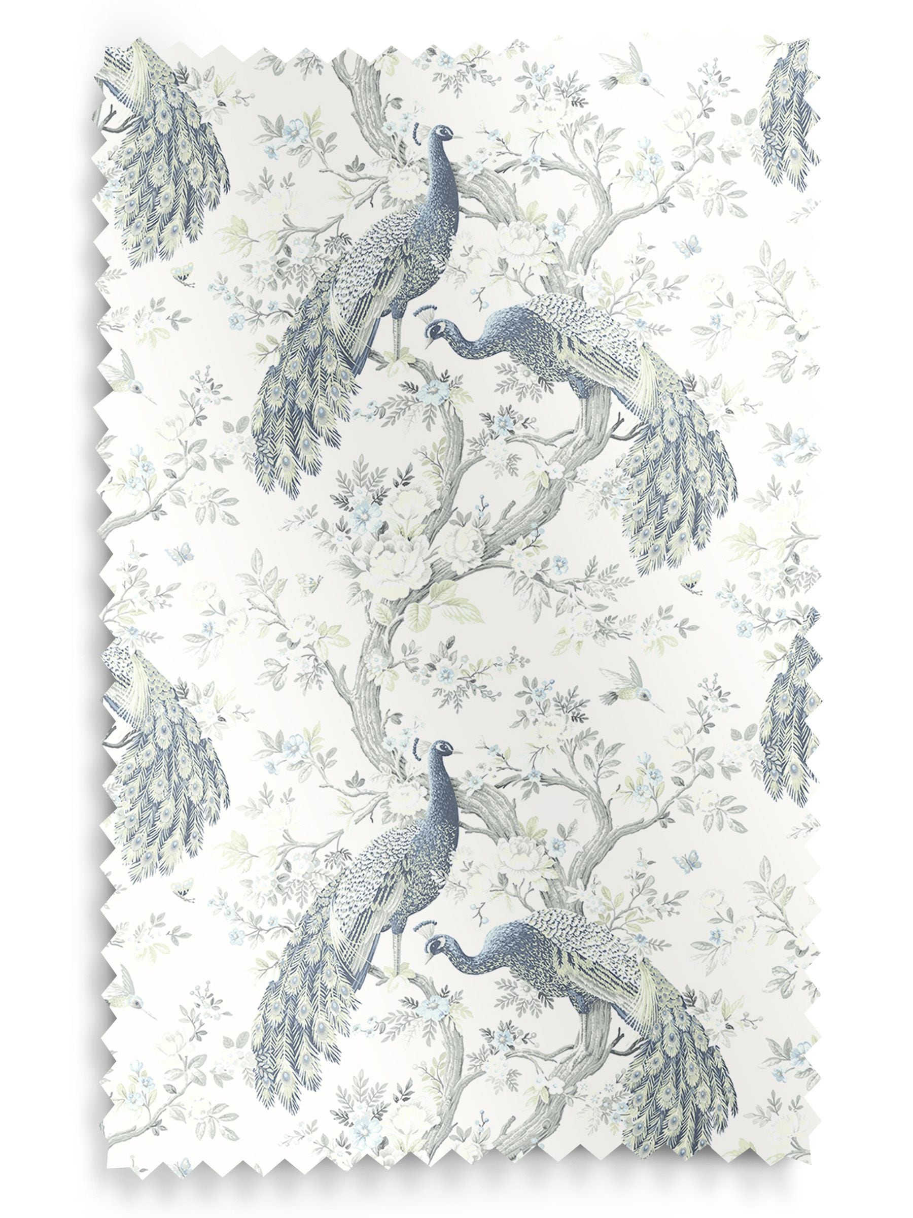 Store roulant Laura Ashley Blue Belvedere Midnight - Produit britannique