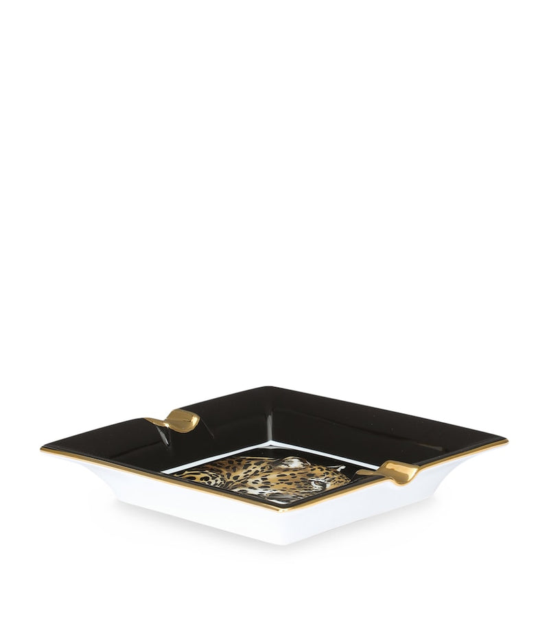 Dolce&Gabbana porcelain leopard ashtray - British product
