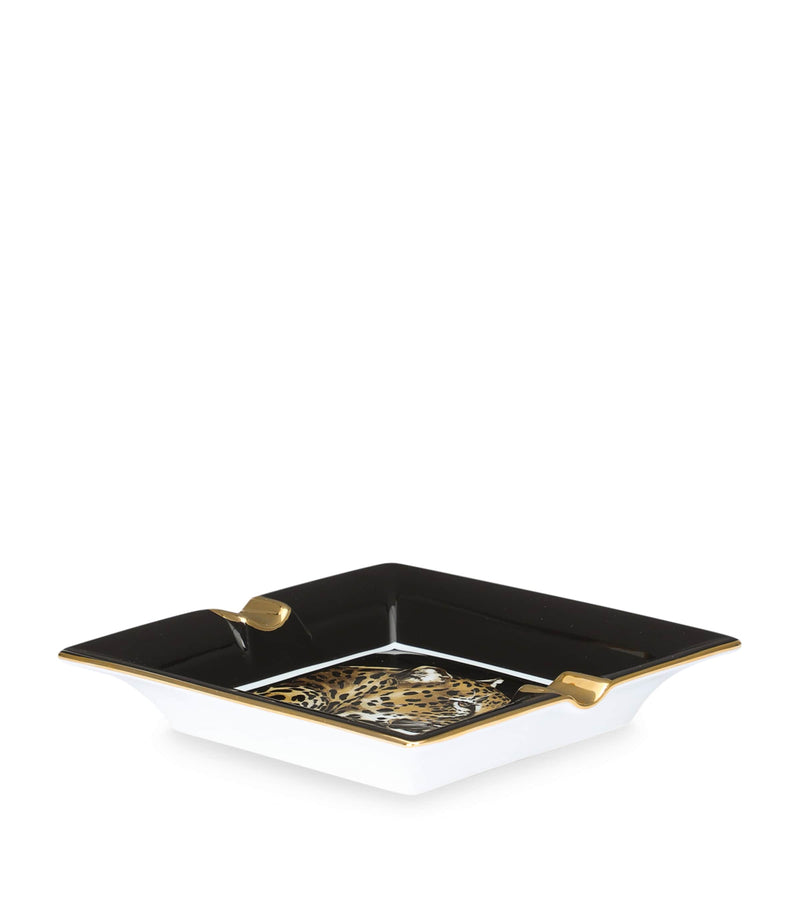 Dolce&Gabbana porcelain leopard ashtray - British product
