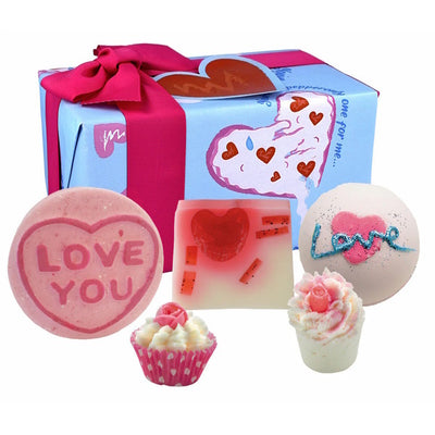 Superdrug Bomb Cosmetics Bath Gift Set Love You To Pizza - Five Piece British Collection- Buy online at McGrocer