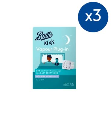 Boots Kids Vapour Plug In Refill Bundle - 3 Packs