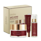 ErthSkin retinol set with eye cream, moisturiser, serum (British brand)
