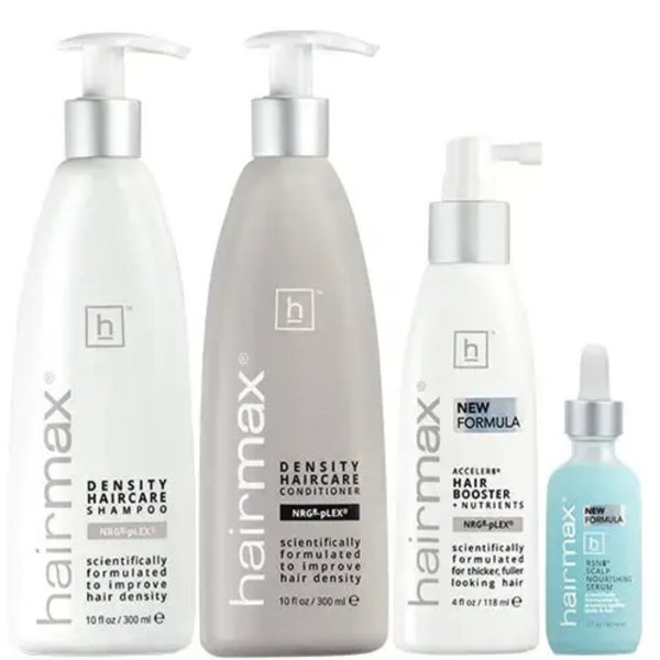 HairMax hair care system 4-piece bundle (British brand)