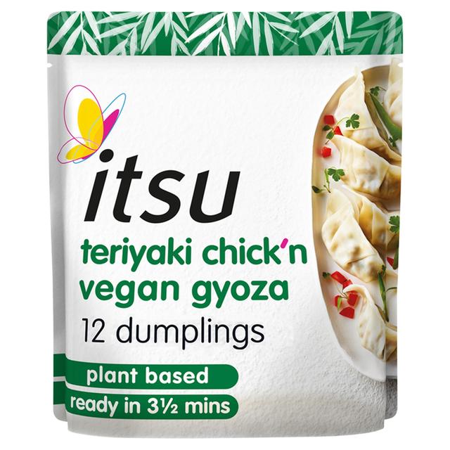 itsu teriyaki chick'n vegan gyoza   240g GOODS M&S   