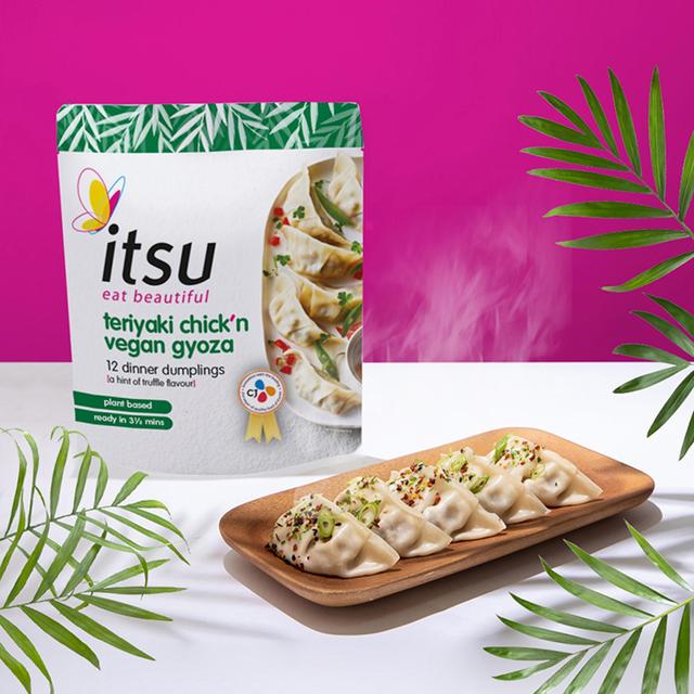 itsu teriyaki chick'n vegan gyoza   240g GOODS M&S   